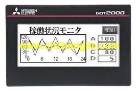 三菱觸摸屏gt1000,三菱觸摸屏報價,三菱GT2103-PMBD